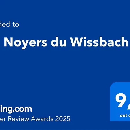 Les Noyers Du Wissbach Holiday home *